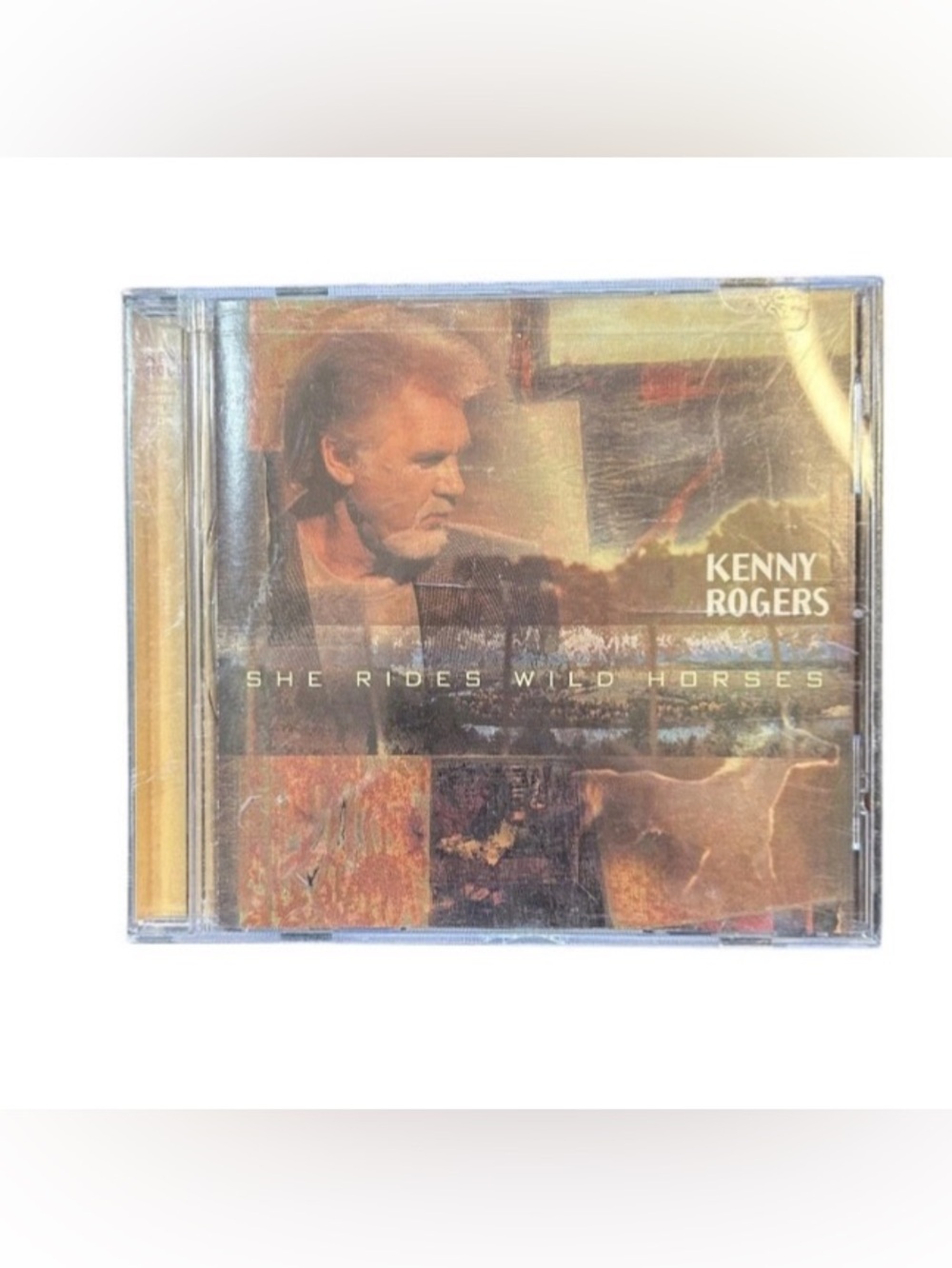 Kenny Rogers She Rides Wild Horses CD Country 1990s 10 Song Studio Album